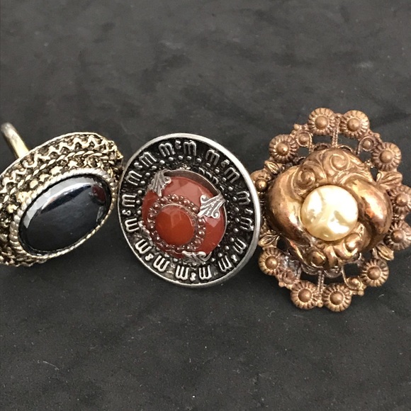 Boho Ring bundle 3 rings - Picture 2 of 8